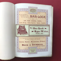 The Printers International Specimen Exchange Vol.XI (1890 Type Specimen Book)