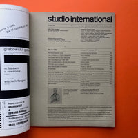 Studio International Journal of Modern Art, March 1966