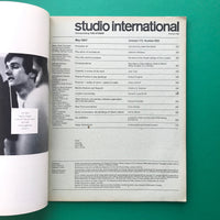 Studio International Journal of Modern Art, May 1967
