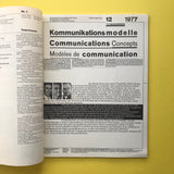 Typographische Monatsblätter NR.1 Januar 1977 (Wolfgang Weingart)