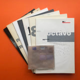 OCTAVO International Journal of Typography, 1986–90 (Complete Set)