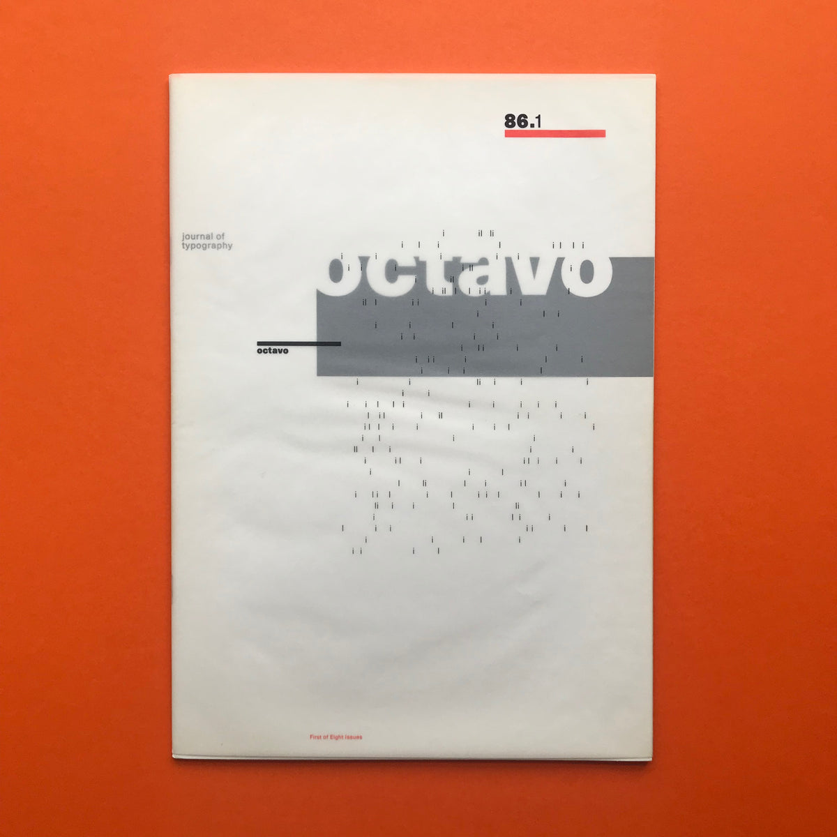 OCTAVO International Journal of Typography, 1986–90 (Complete Set ...