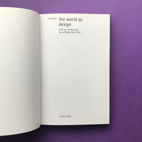The World as Design (Otl Aicher)