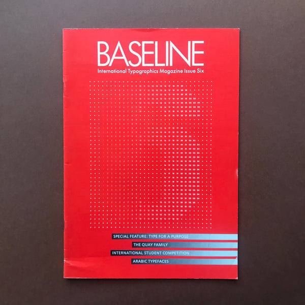 Baseline, International typographics magazine (Issue 6)