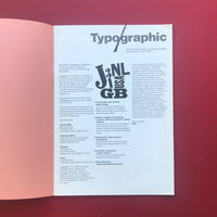 Typographic - The journal of the Society of Typographic Designers, Issue 31