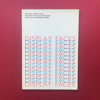 Monotype Display Faces (Type specimen)