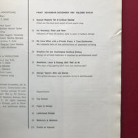 Print; America’s Graphic Design Magazine, Nov/Dec 1964