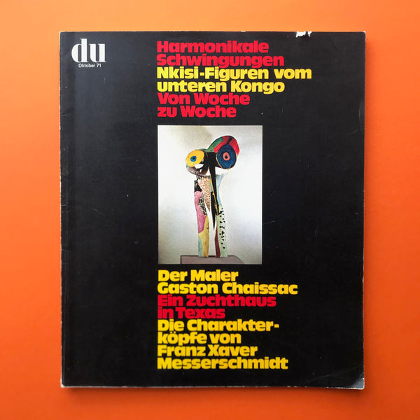 du; Kulturelle Monatsschrift, Oct 1971