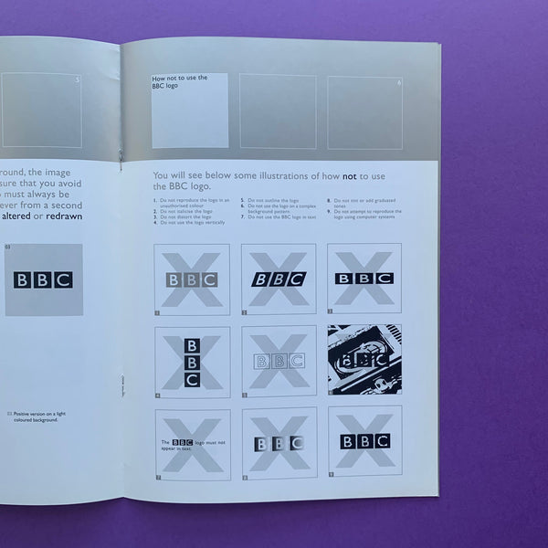 Bbc Graphics Style Guide BBC Brand Identity Guidelines - Off-screen Branding – The Print Arkive