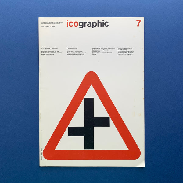 Icographic 7: A Quarterly Review of International Visual Communication Design
