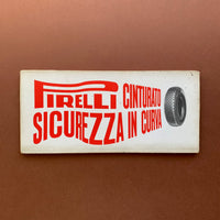 Pirelli Cinturato Sicurezza In Curva (Fletcher/Forbes/Gill)