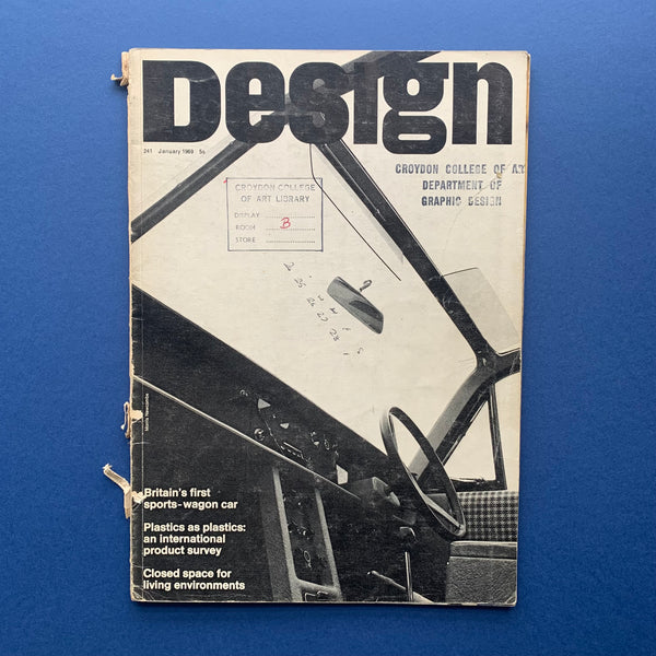 Design: Council of Industrial Design No 241, Jan 1969