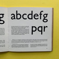 The Letter Forms and Type Designs of Eric Gill