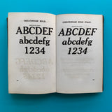 Printing Types Together with Specimens of Type Faces