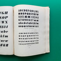 Lettering Alphabets - for draughtsmen, advertisement designers, architects, artists and all craftsmen in letters.