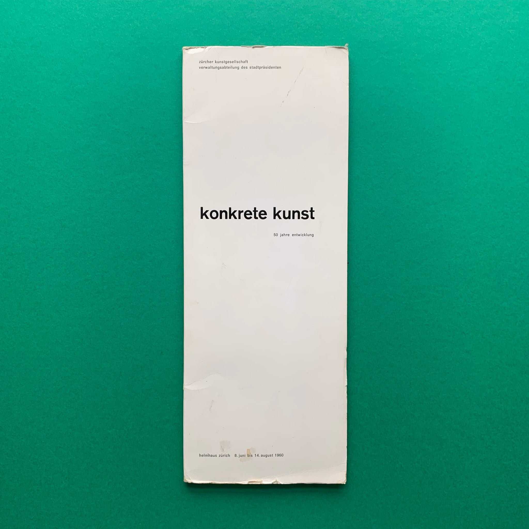 Konkrete Kunst, 50 Jähre Entwicklung (Max Bill) – The Print Arkive