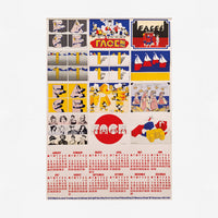 Face Photosetting Calendar 1970