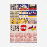 Face Photosetting Calendar 1970