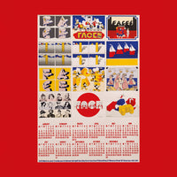 Face Photosetting Calendar 1970