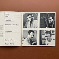 Four Young Artists: Douglas Binder, David Hall, Gerald Laing, Roger Westwood 1964 (ICA)