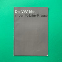 Die VW-Idee in der 1,5 Liter-Klasse (Gerstner, Gredinger + Kutter)