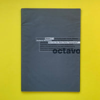 Octavo 87.4 Wolfgang Weingart Issue 8vo