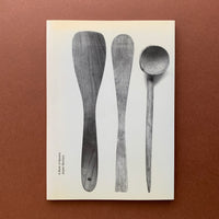 A Book of Spoons. Jasper Morrison. Product design book.