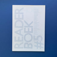 Reader Boek #5, June 2002. Reading book lists for design, etc.