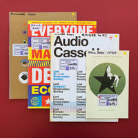 Emigre Magazine. Type and font foundry specimen books. 2001