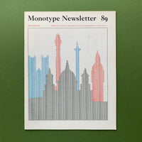 Monotype Newsletter No.89, July 1971, first edition vintage monotype book for sale at The Print Arkive. Buy and sell your old design books.