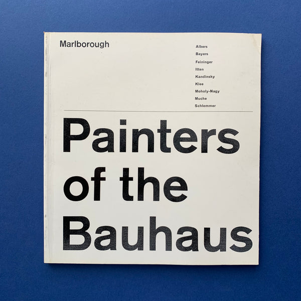 Painters of the Bauhaus, Marlborough Fine Art. 1962 gallery book for sale.