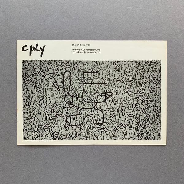 cply, Institute of Contemporary Arts. Vintage 1961 exhibition book for sale.