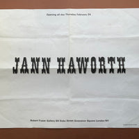 Jann Haworth, Robert Fraser Gallery, 1966. Vintage poster for sale.