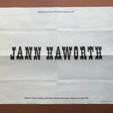 Jann Haworth, Robert Fraser Gallery, 1966. Vintage poster for sale.