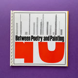 Between Poetry and Painting, Institute of Contemporary Arts. Gallery book for sale.