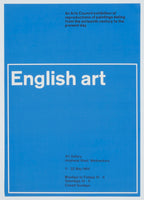 English art (Arts Council, 1964). Printed by Kelpra Studio. Buy and sell vintage design posters with The Print Arkive. 