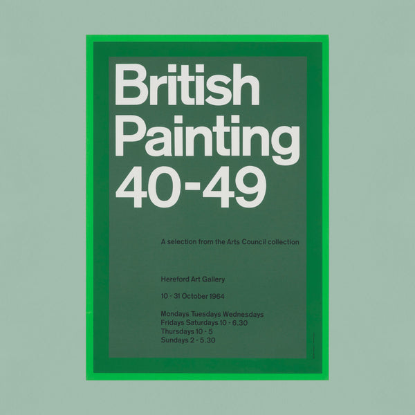 British Painting 40-49 (Arts Council, 1964). Buy and sell vintage design posters with The Print Arkive. 