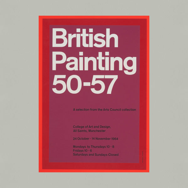 British Painting 50-57 (Arts Council, 1964). Buy and sell vintage design posters with The Print Arkive. 