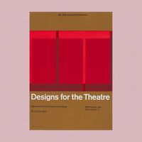 Designs for the Theatre (Arts Council, 1964). Printed by Kelpra Studio. Buy and sell vintage design posters with The Print Arkive. 