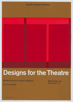 Designs for the Theatre (Arts Council, 1964). Printed by Kelpra Studio. Buy and sell vintage design posters with The Print Arkive. 