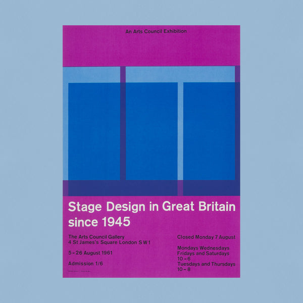 Stage Design in Grey Britain since 1945 (Arts Council, 1964). Printed by Kelpra Studio. Buy and sell vintage design posters with The Print Arkive. 