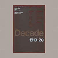 Decade 1910-20 (Arts Council, 1965). Buy and sell vintage design posters with The Print Arkive. 