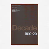 Decade 1910-20 (Arts Council, 1965). Buy and sell vintage design posters with The Print Arkive. 