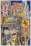 Royal Academy Summer Exhibition 1966, John Bratby poster. Buy and sell vintage design posters with The Print Arkive. 