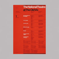 The National Theatre at The Old Vic 1966 (Ken Briggs) poster. Buy and sell vintage design posters with The Print Arkive. 