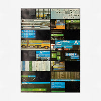Lufthansa: Flughafen Frankfurt Main Otl Aicher poster. Buy and sell vintage design posters with The Print Arkive. 