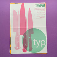 Rick Poynor. Typographic Circle, Lecture posters, 2004 - 2007.  Buy and sell vintage graphic design posters with The Print Arkive.