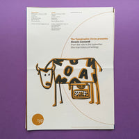 Alessio Leonardi. Typographic Circle, Lecture posters, 2004 - 2007.  Buy and sell vintage graphic design posters with The Print Arkive.