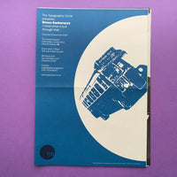 Simon Sankarayya. Typographic Circle, Lecture posters, 2004 - 2007.  Buy and sell vintage graphic design posters with The Print Arkive.