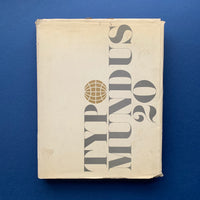 Typomundus 20, ICTA, Studi Vista, 1966  Buy and sell your out of print typography books and magazines with The Print Arkive.